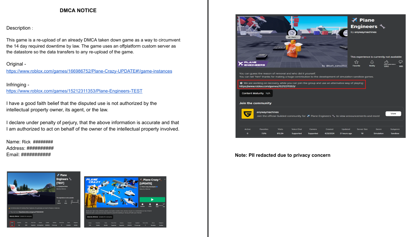 2nd DMCA Claim